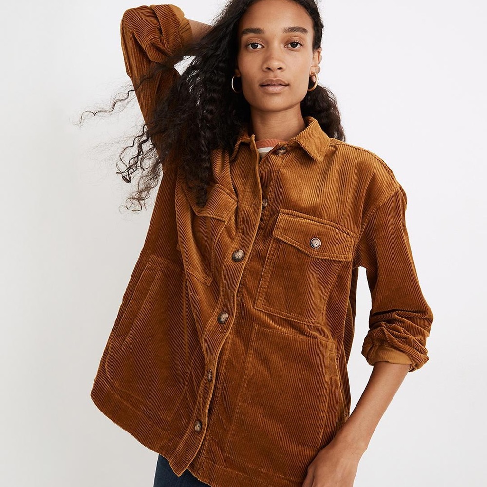 Madewell Corduroy Shirt Jacket